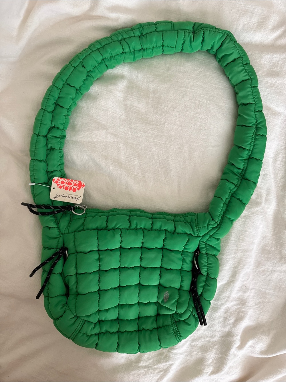 Free People Movement Quilted Baby Carryall Sling Bag in Green NWT - Picture 2 of 12